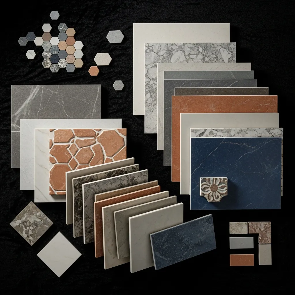 Céramique et carrelage — réalisation Construction Voghel
